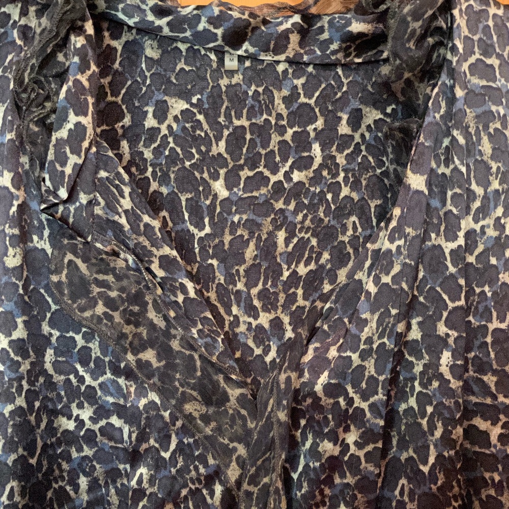 Elie Tahari satin blouse